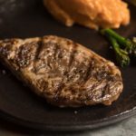 A RibEye Steak created via cellular agriculture