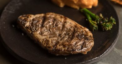 A RibEye Steak created via cellular agriculture
